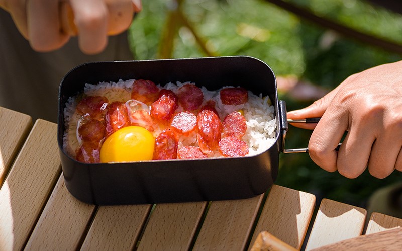 Aluminum Alloy Lunch Box Outdoor Cooker 5 01