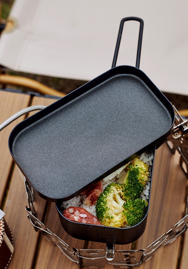 Aluminum Alloy Lunch Box Outdoor Cooker 5 02