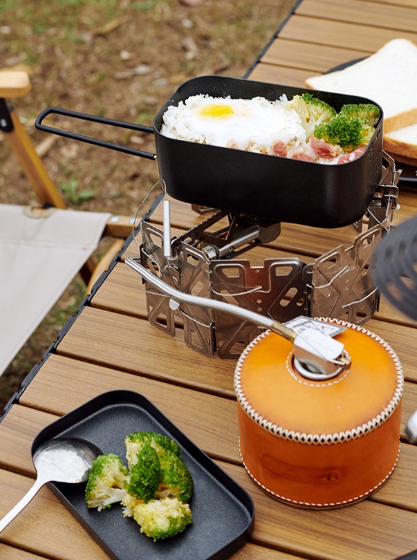 Aluminum Alloy Lunch Box Outdoor Cooker 5