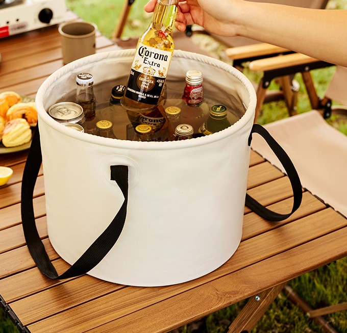 Foldable camping bucket 2