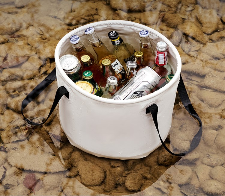 Foldable camping bucket 2