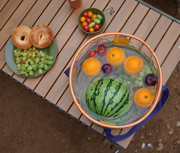 Outdoor large capacity vehicle water storage basin 1