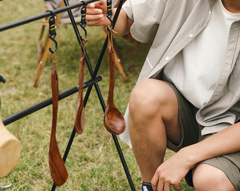 Solid wood rice spoon soup spoon pot spatula 14