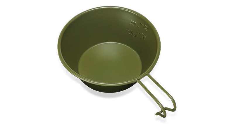 Stainless steel light portable dinner plate 11