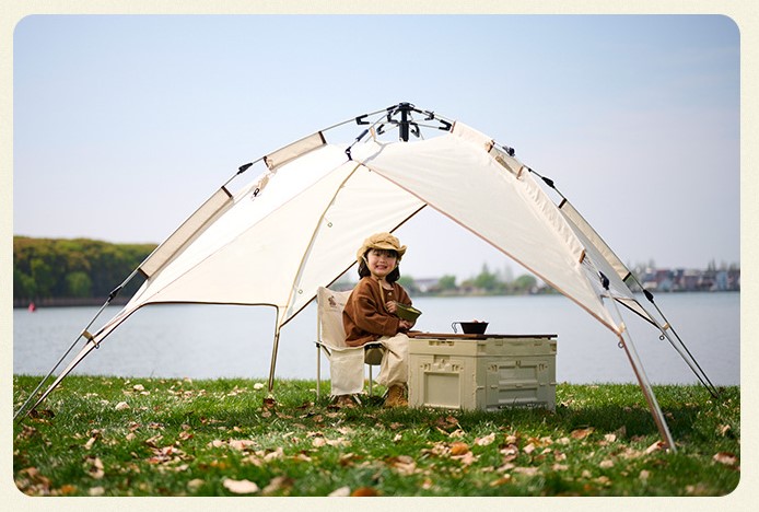 Automatic quick-opening rainproof picnic tent 36