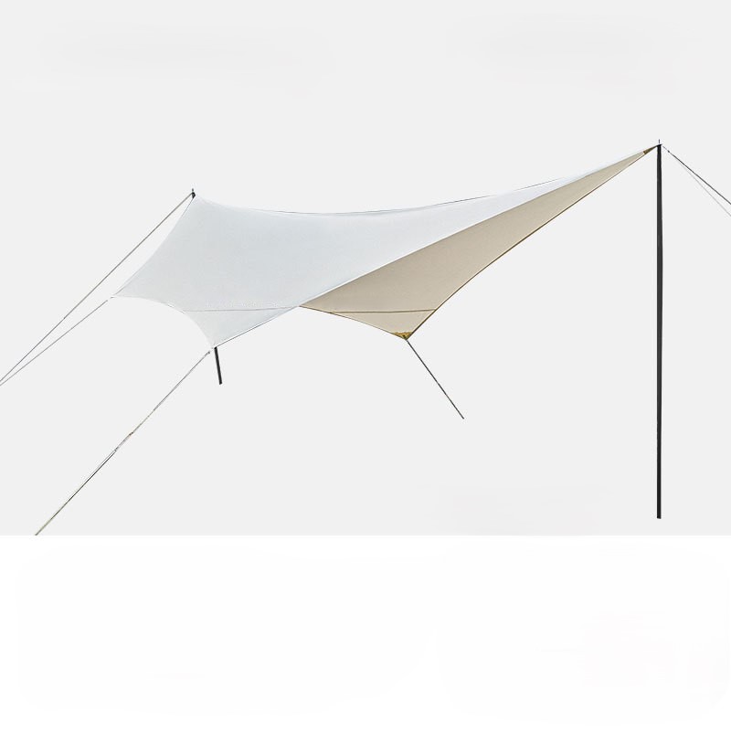 Five-corner sunshade, rain and sun protection 39 02