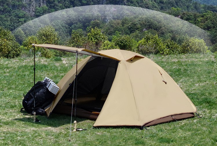Folding windproof, rainproof and sun-proof tent 32 01