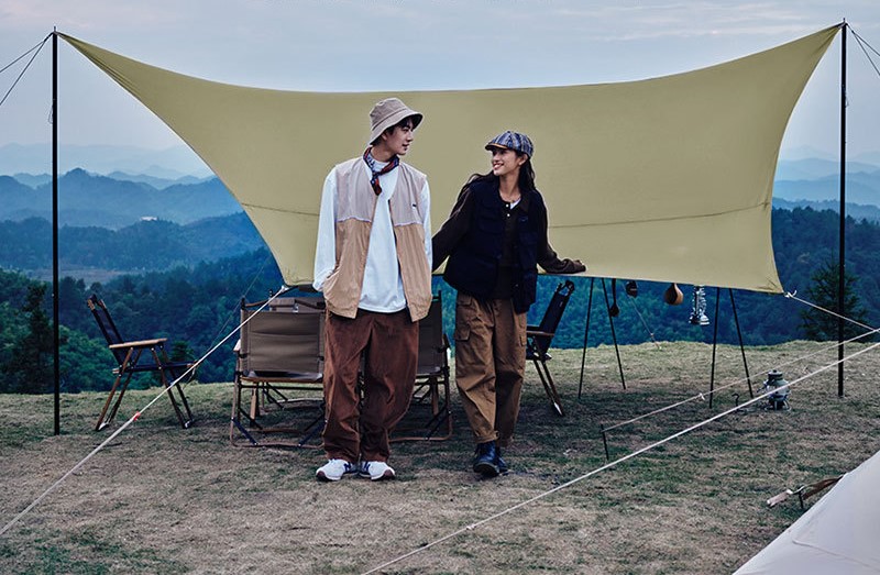 Hexagonal awning waterproof and tear-resistant 38