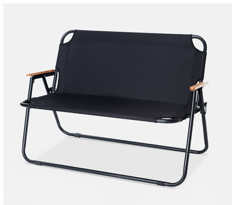 Portable double folding camping chair 23 02