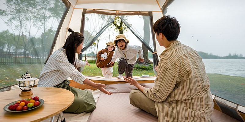 Ultralight automatic quick-opening tent 34