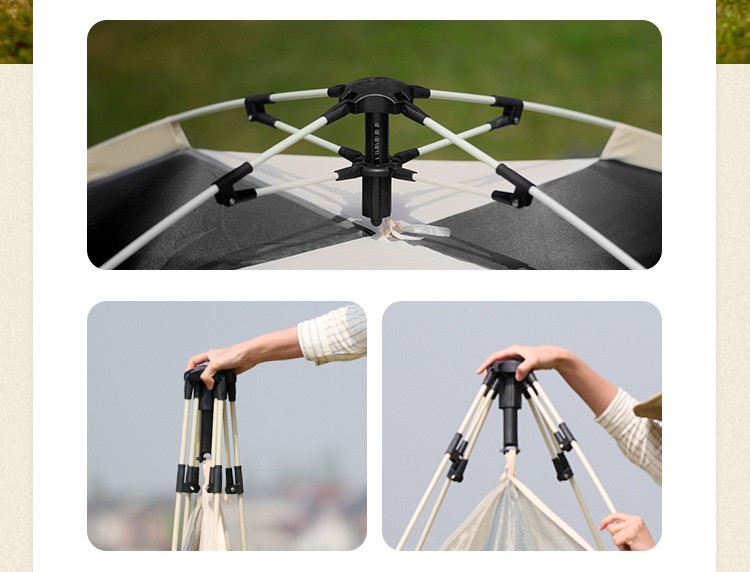 Ultralight automatic quick-opening tent 34