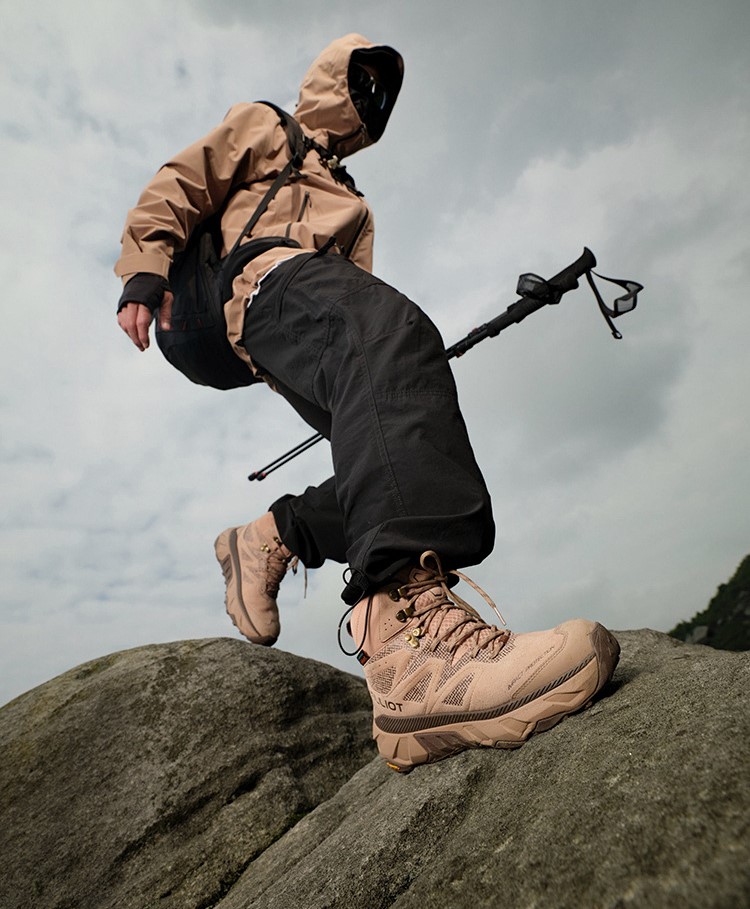 Folding ultralight professional hiking pole 44 01