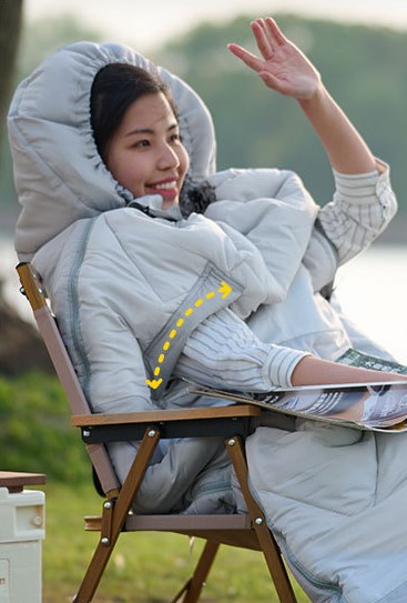 Multifunctional camping sleeping bag 59 02