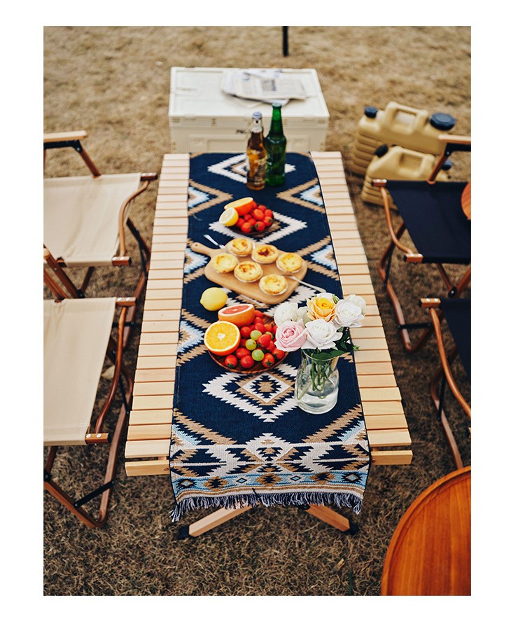 Thickened moisture-proof double-sided table blanket 53