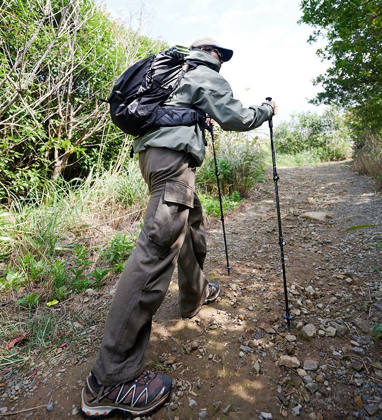 Ultralight non-slip telescopic trekking pole 45 01