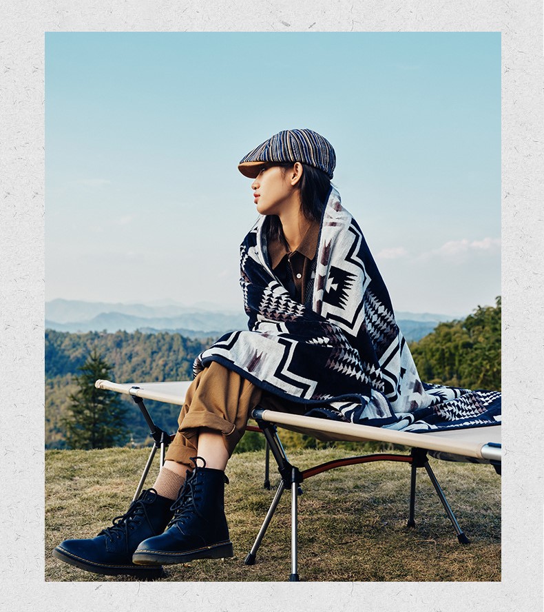 Vintage picnic blanket decoration for warmth 54